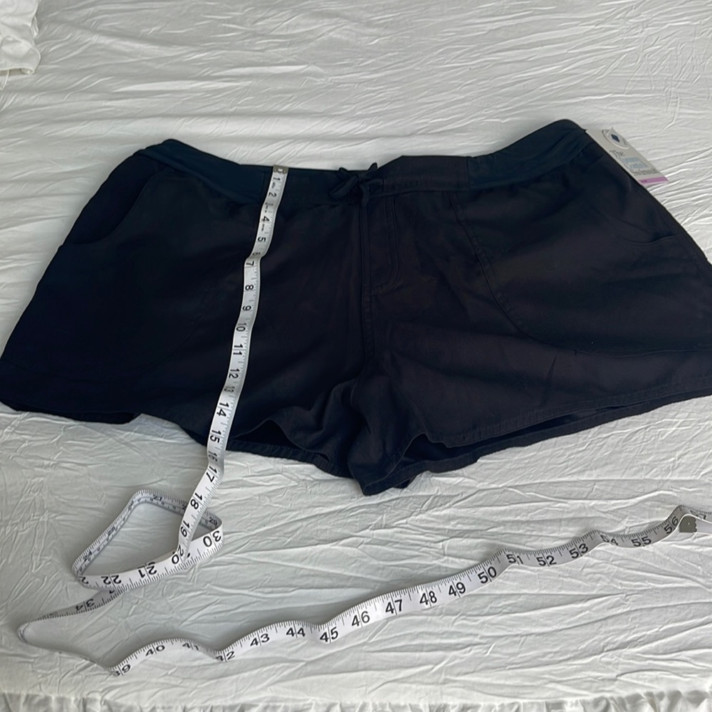 NWT Croft&Barrow Swim Shorts, XL, Black, comfortable. Smoke free home